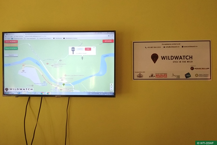 Kerala, Periyar Tiger Reserve, Rapid Action Projects, Sabarimala, Conflict Mitigation, WildWatch, Mobile App, Technology Tools, Tigers, Elephants