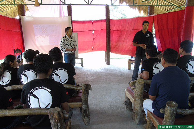 Assam, Manas National Park, Emergency Relief Network, Human Wildlife Conflict, Human Snake Conflict, Training Workshops