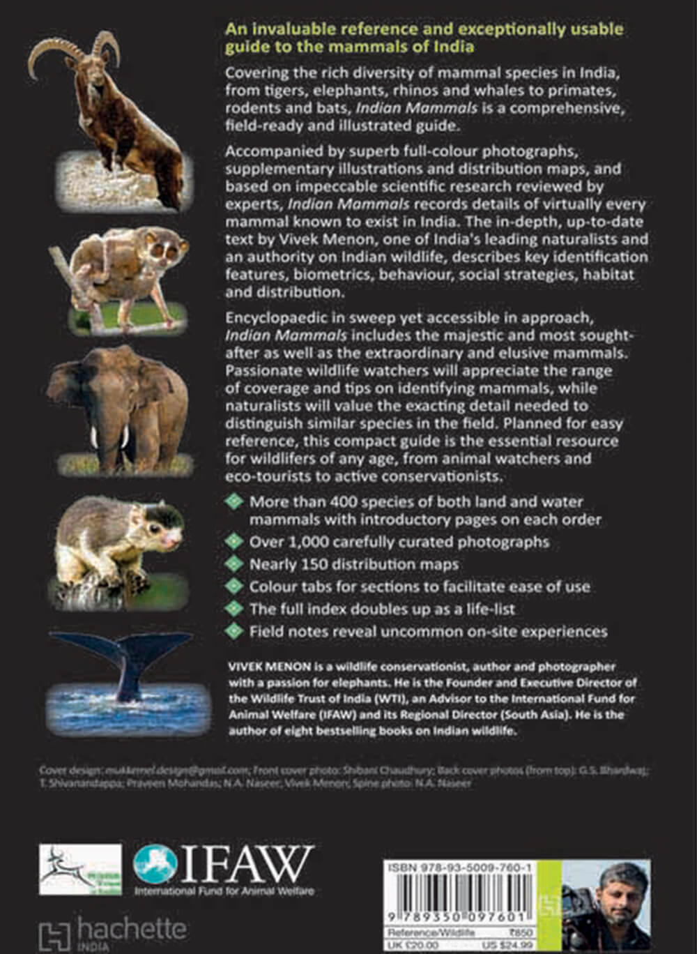 Indian Mammals: A Field Guide by Vivek Menon - Image 2