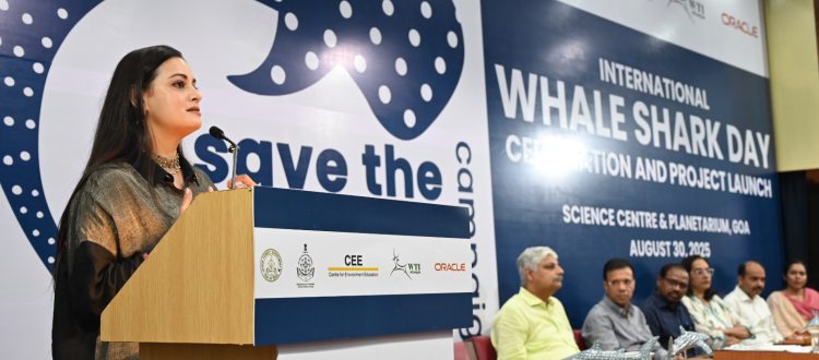 Goa Dia Mirza _ Whale Shark Project Launch